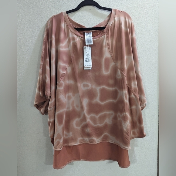 Adidas 11 Honore Training Tee In Ambient Blush - Picture 4 of 8